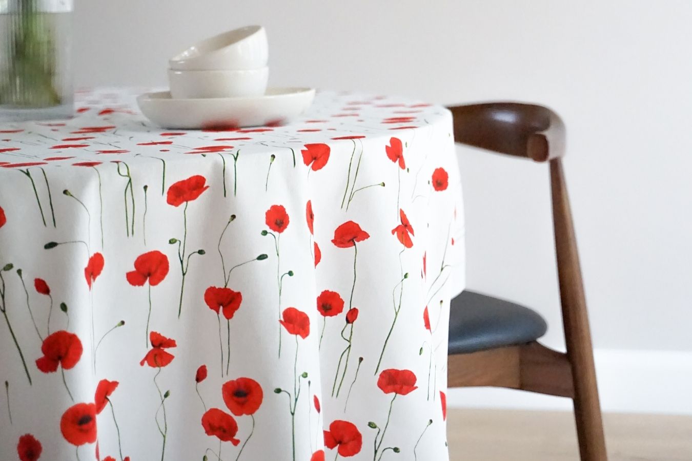 poppy field fabric